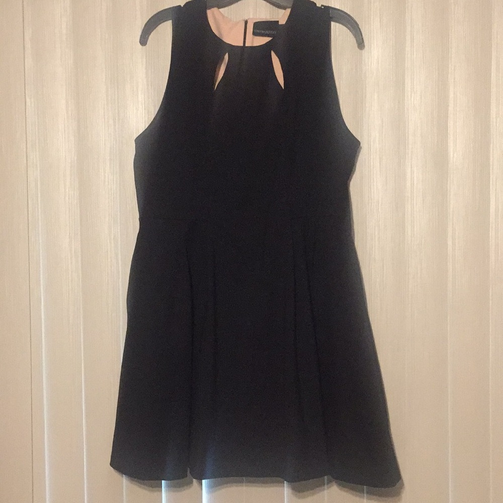Black cocktail dress